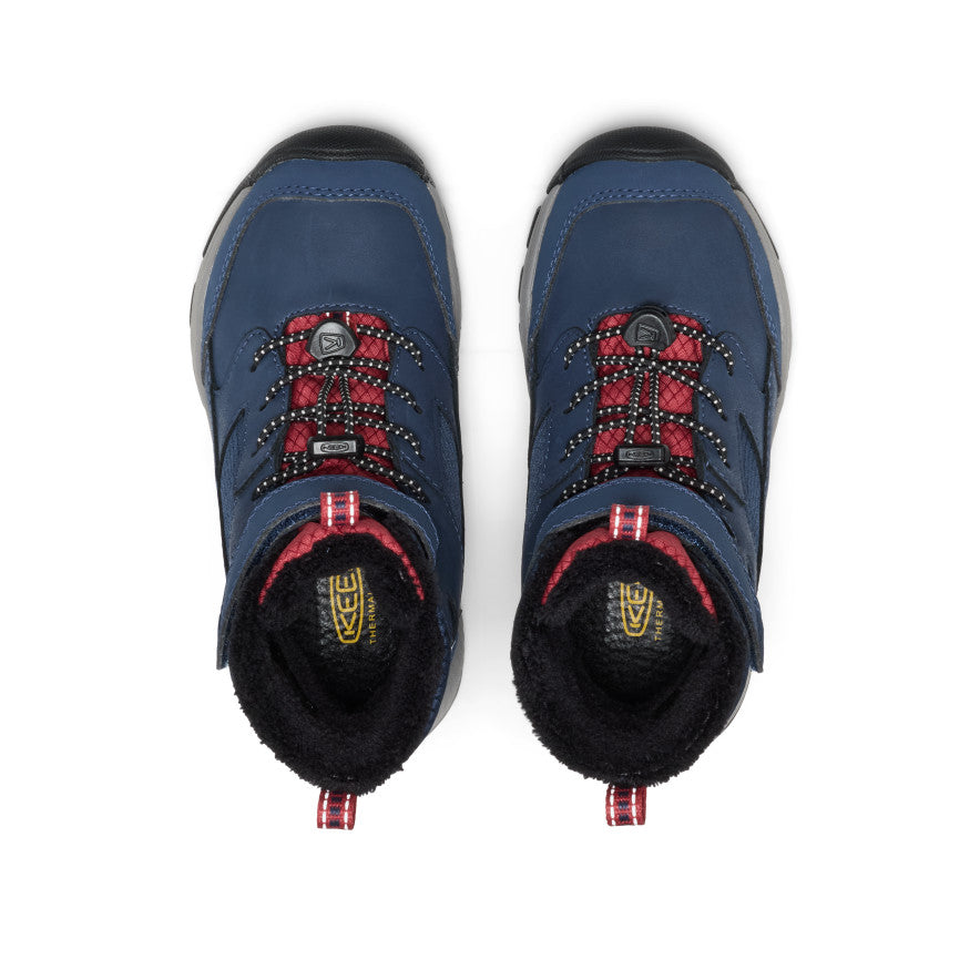 Little Kids' Skua Waterproof Winter Boot | Naval Academy/Garnet - Image 4
