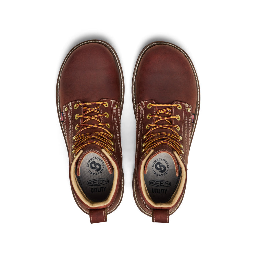 Men's Liberty 6 Waterproof 90?? Heel Boot (Soft Toe) | Bombay Brown/Gum - Image 4