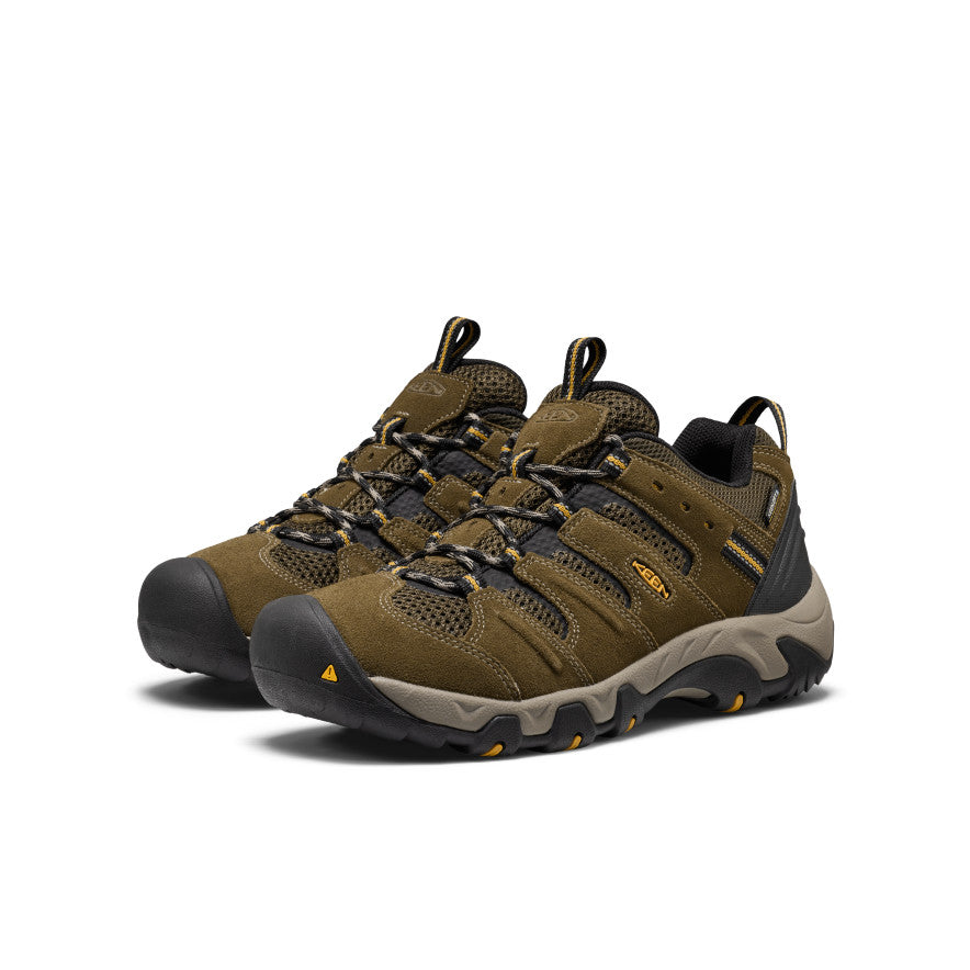 Men's Koven Waterproof Hiking Shoe | Dark Olive/Symphonic Sunset - Image 2