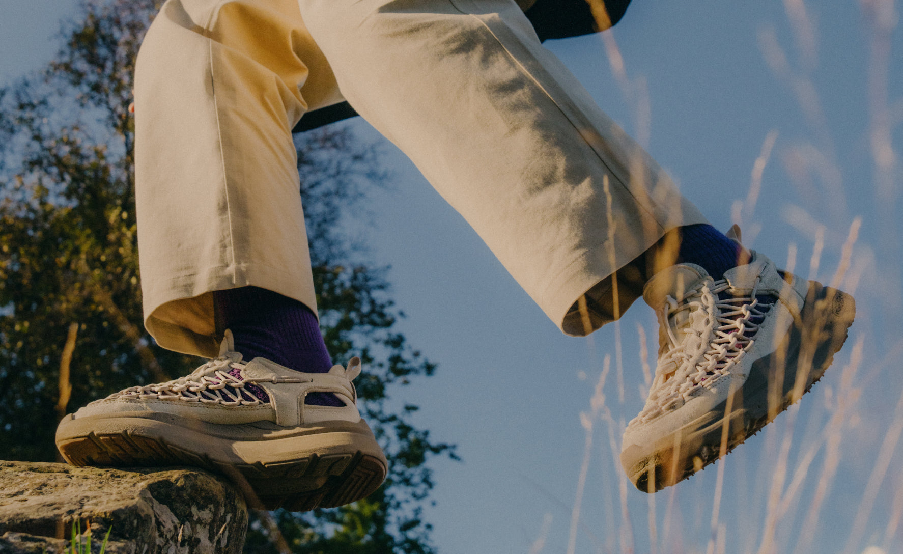 Women's UNEEK WK Sneaker | Star White/Ballad Blue - Image 7
