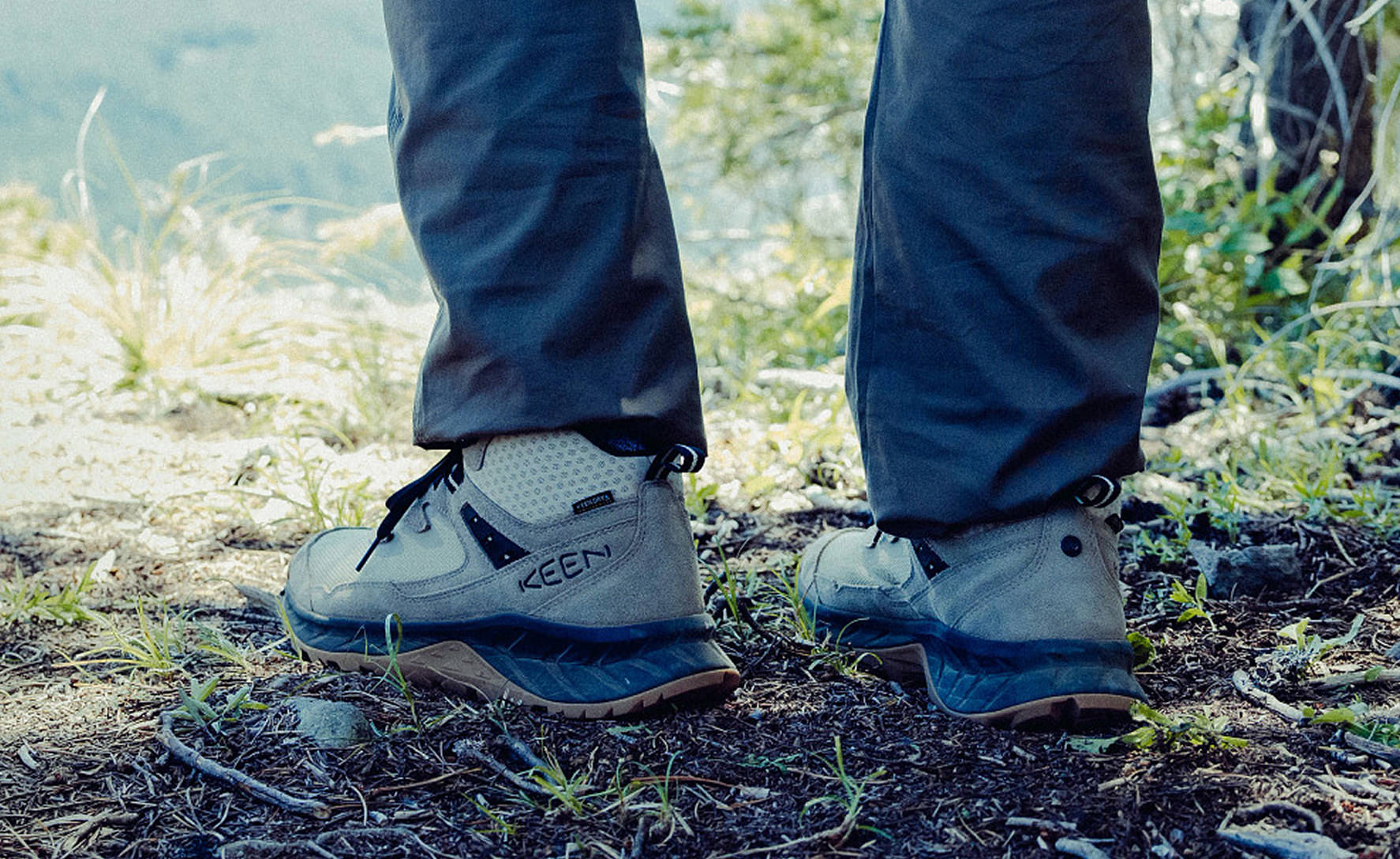 Men's Hightrail Waterproof Hiking Boot | Safari/Steel Grey - Image 7