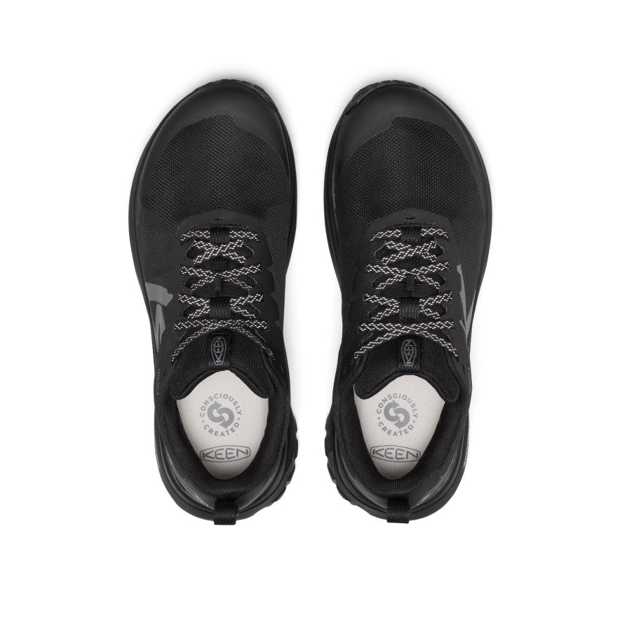 Men's Roam Waterproof Trail Running Shoe | Black/Black - Image 4