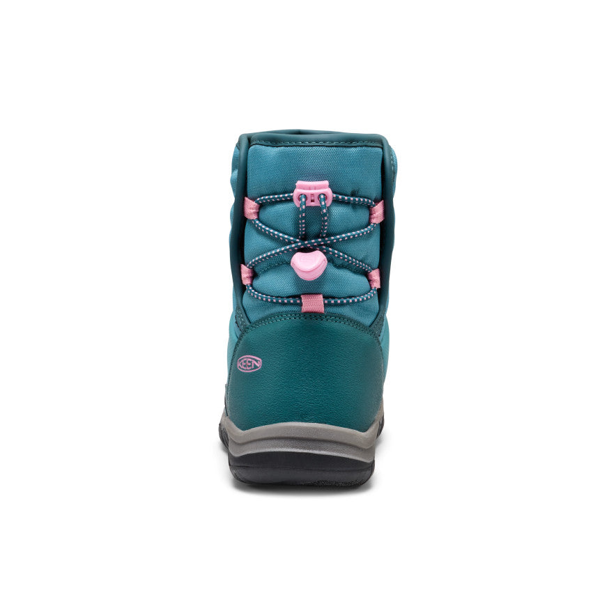 Big Kids' Puffrider Waterproof Winter Boot | Brittany Blue/Cashmere Rose - Image 5