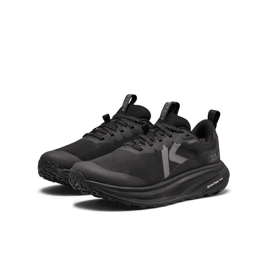 Women's Roam Waterproof Trail Running Shoe | Black/Black - Image 2