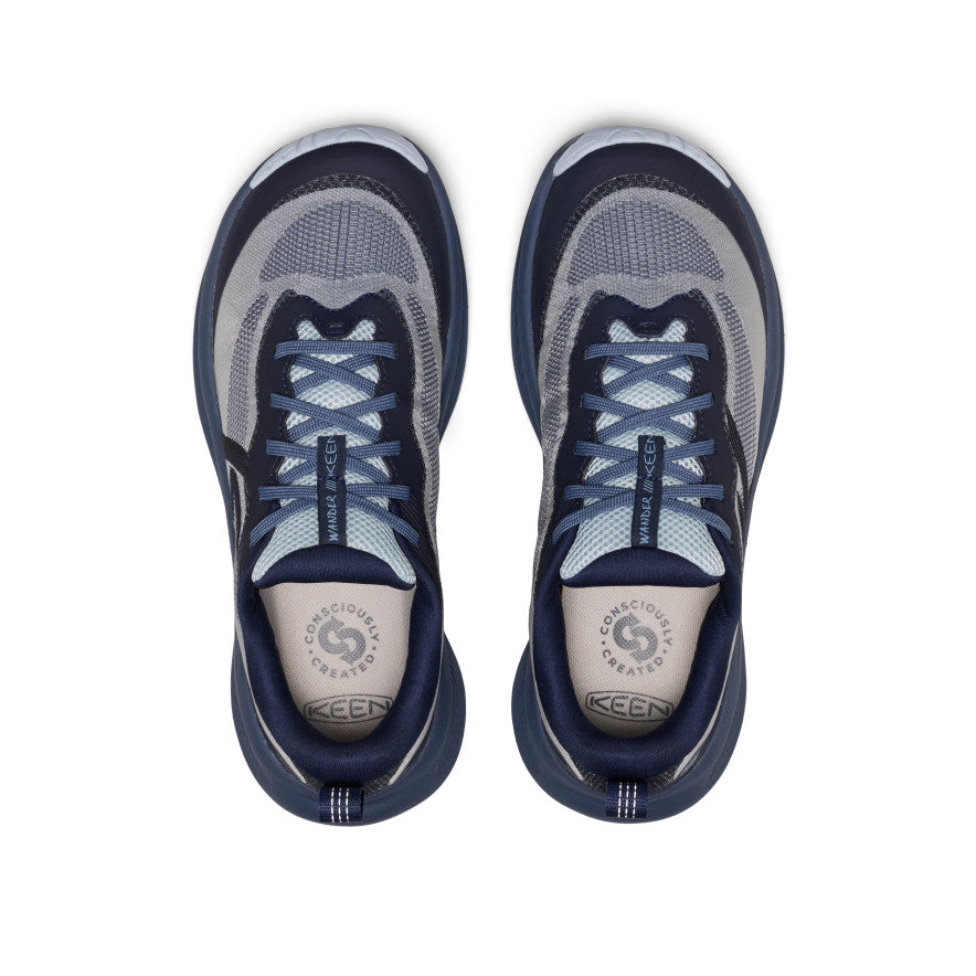 Women's Wander Trail Running Shoe | Vintage Indigo/Skyway - Image 4