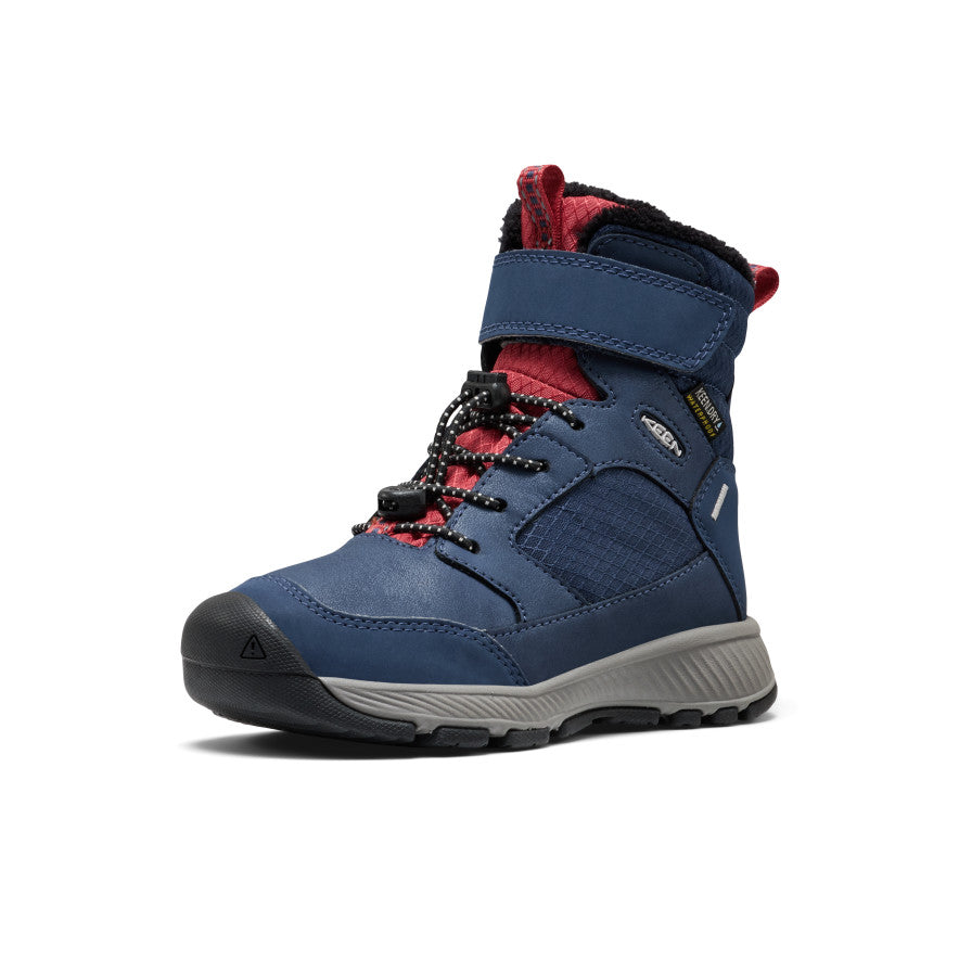 Little Kids' Skua Waterproof Winter Boot | Naval Academy/Garnet - Image 3
