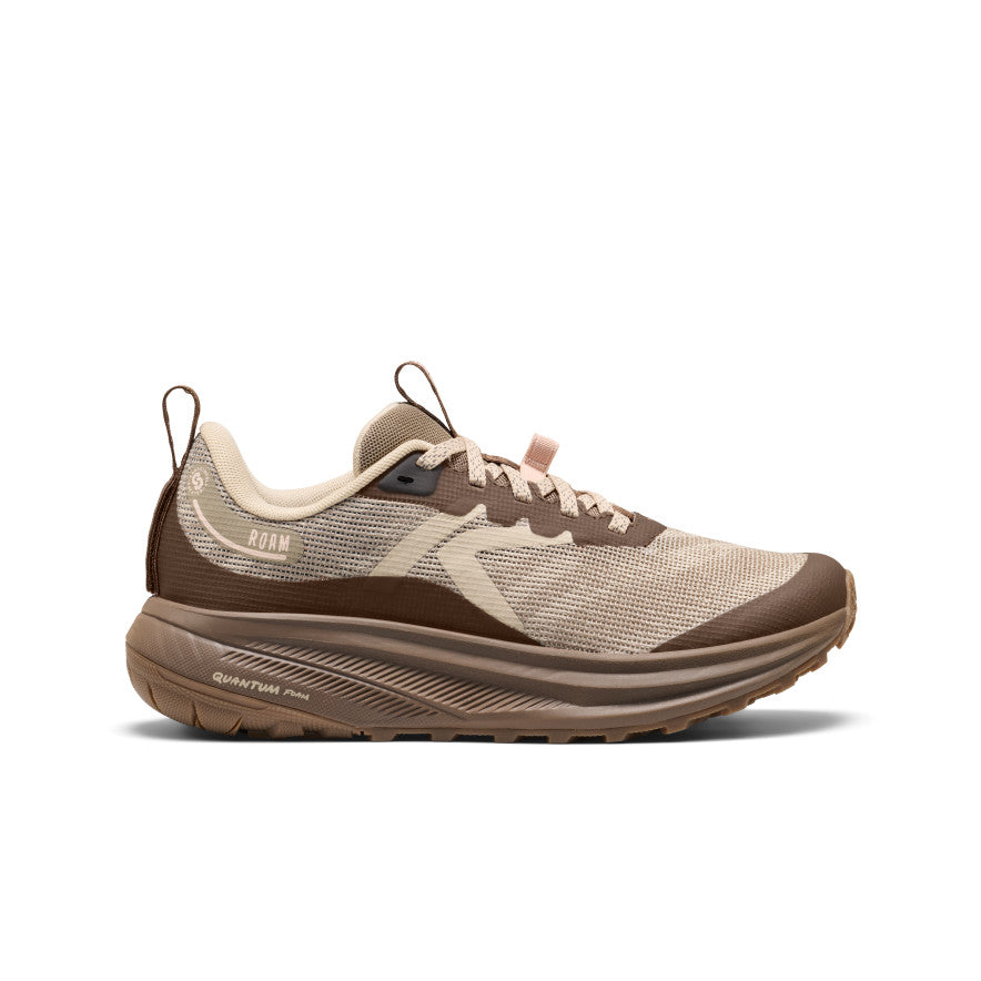Women's Roam Trail Running Shoe | Plaza Taupe/Dark Earth