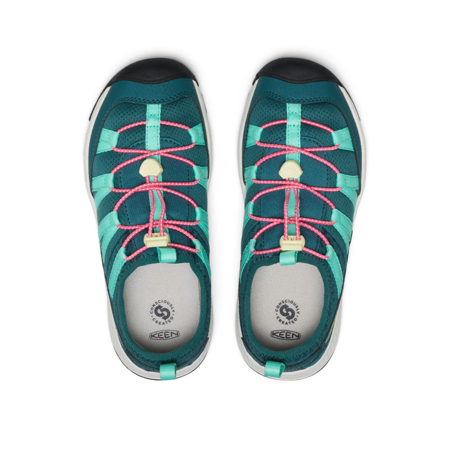 Big Kids' Motozoa Sneaker | Mediterranea/Pink Lemonade - Image 4
