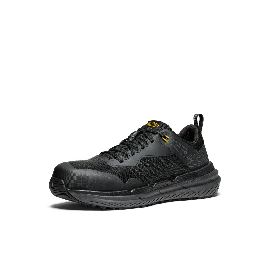 Men's Speedworks Work Sneaker (Carbon Toe) | Black/Steel Grey - Image 3