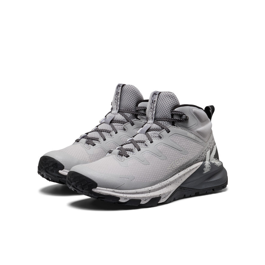 Men's Targhee Apex Wide Waterproof Hiking Boot | Alloy/Black - Image 2