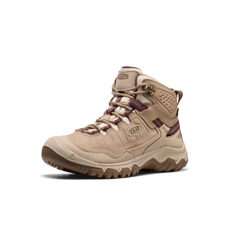Women's Targhee IV Waterproof Hiking Boot | Plaza Taupe/Huckleberry - Image 3