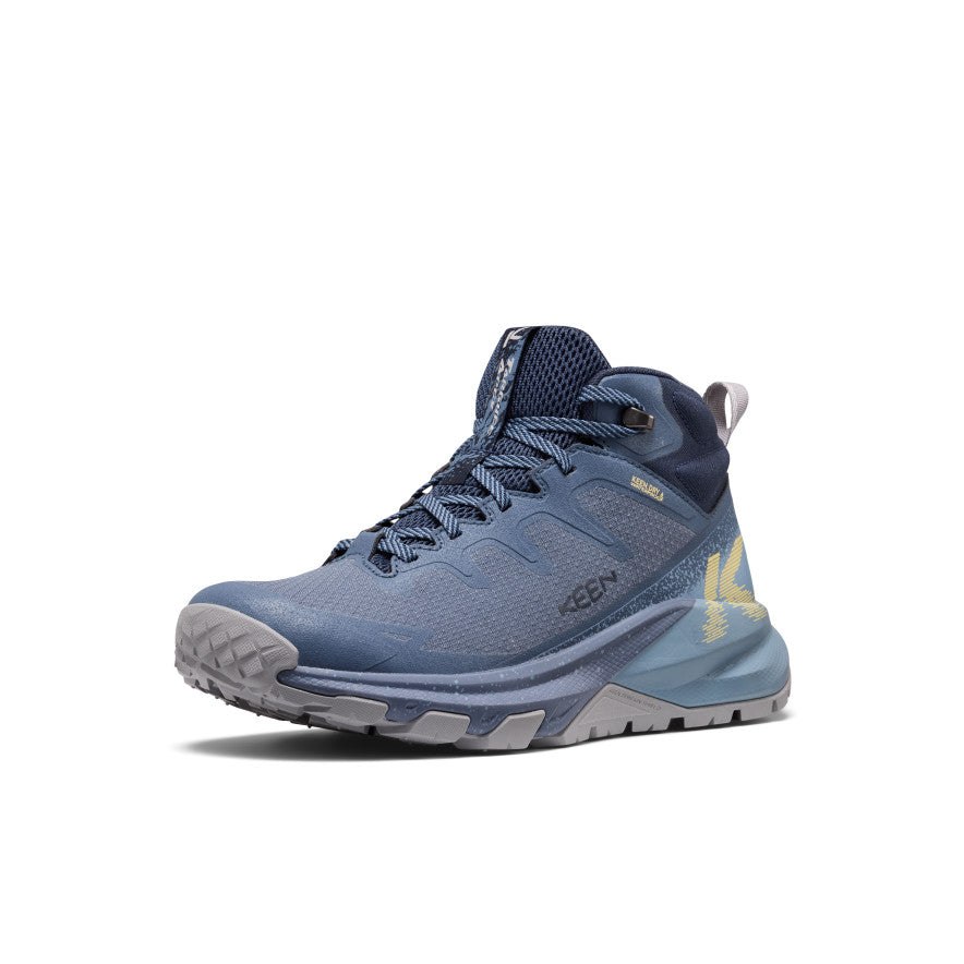 Women's Targhee Apex Waterproof Hiking Boot | Vintage Indigo/Lemon Grass - Image 3