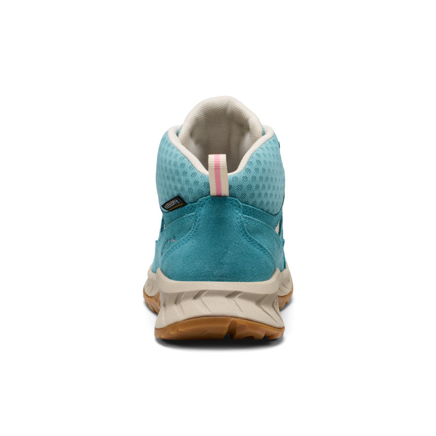 Big Kids' Hightrail Waterproof Hiking Boot | Brittany Blue/Cashmere Rose - Image 5