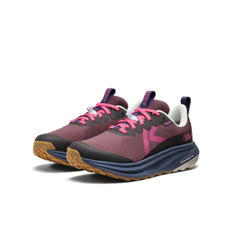 Women's Roam Waterproof Trail Running Shoe | Huckleberry/Ballad Blue - Image 2