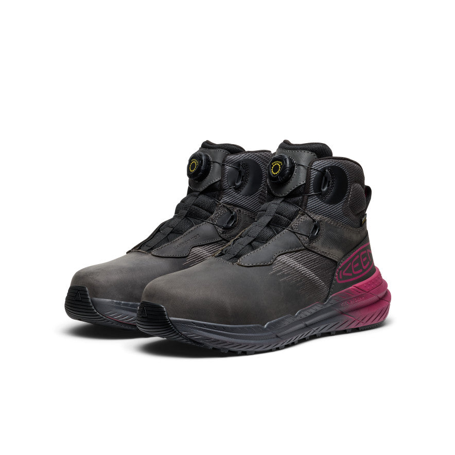 Women's Snapline CF Waterproof Boot (Carbon Toe) | Magnet/Black - Image 2