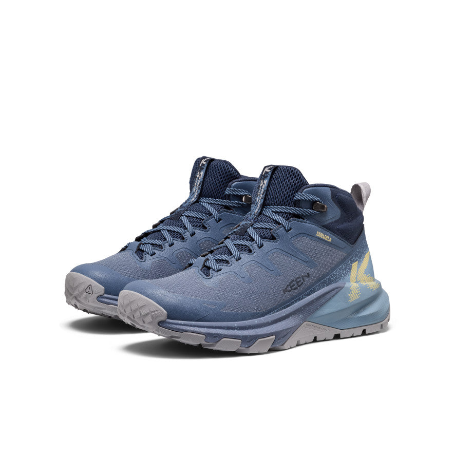 Women's Targhee Apex Waterproof Hiking Boot | Vintage Indigo/Lemon Grass - Image 2