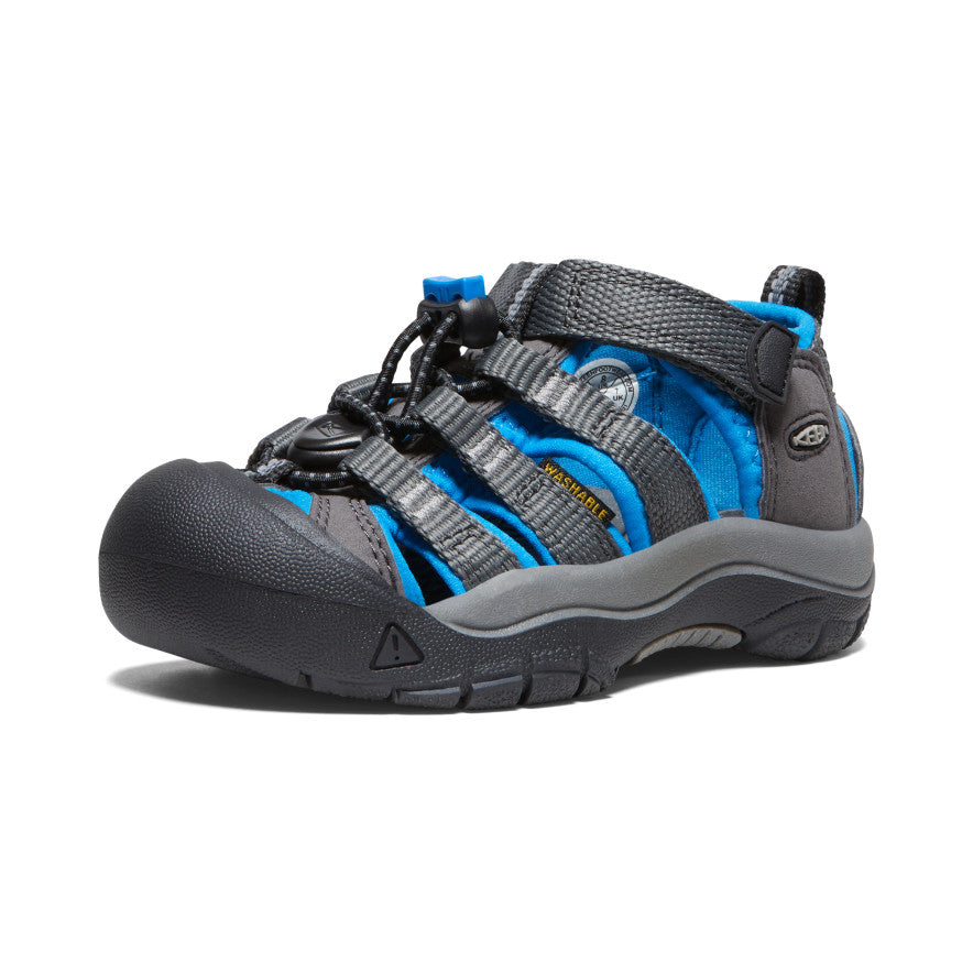 Little Kids' Newport H2 | Magnet/Brilliant Blue - Image 3