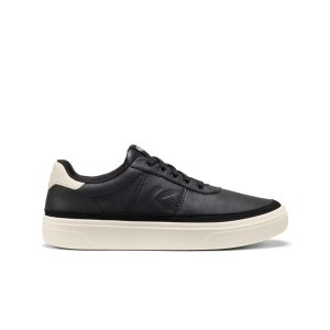 Men's KM4 Leather Sneaker | Black/Birch