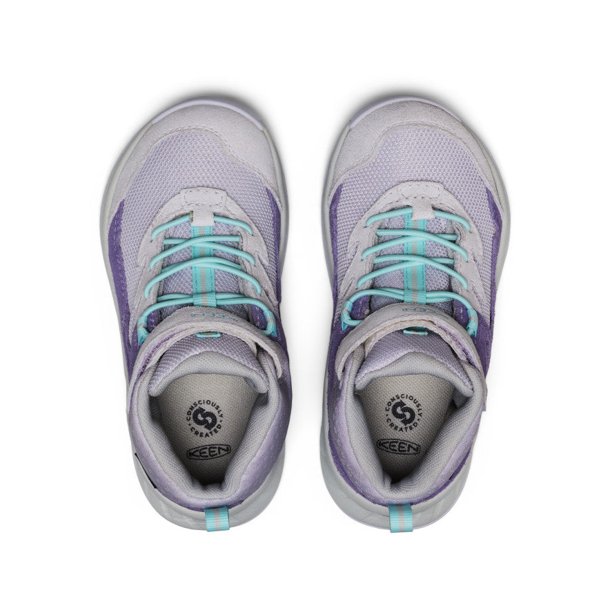 Little Kids' Hightrail Waterproof Hiking Boot | Purple Haze/Thistle - Image 4
