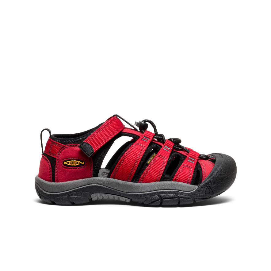 Big Kids' Newport H2 | Ribbon Red/Gargoyle - Image 10