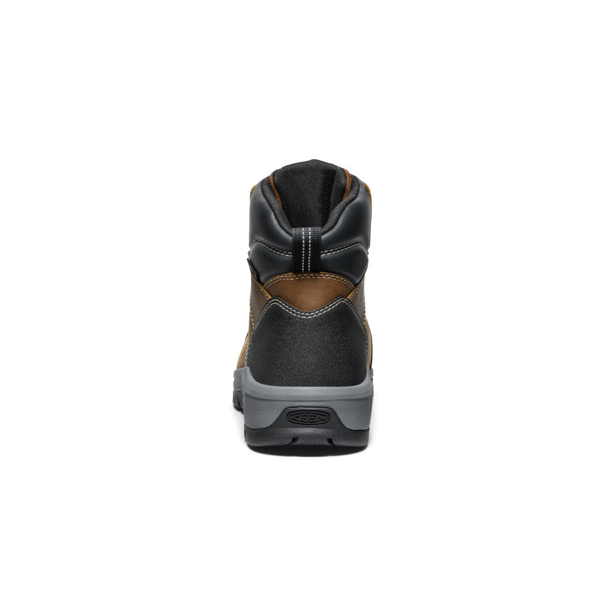 Men's Evanston 6 Waterproof Boot INT MET (Carbon Toe) | Bison/Black - Image 5