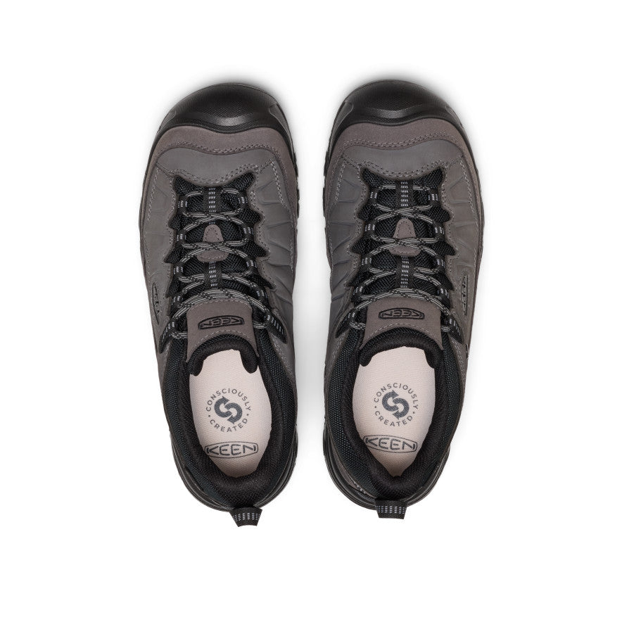 Men's Targhee IV Wide Waterproof Hiking Shoe | Magnet/Black - Image 4