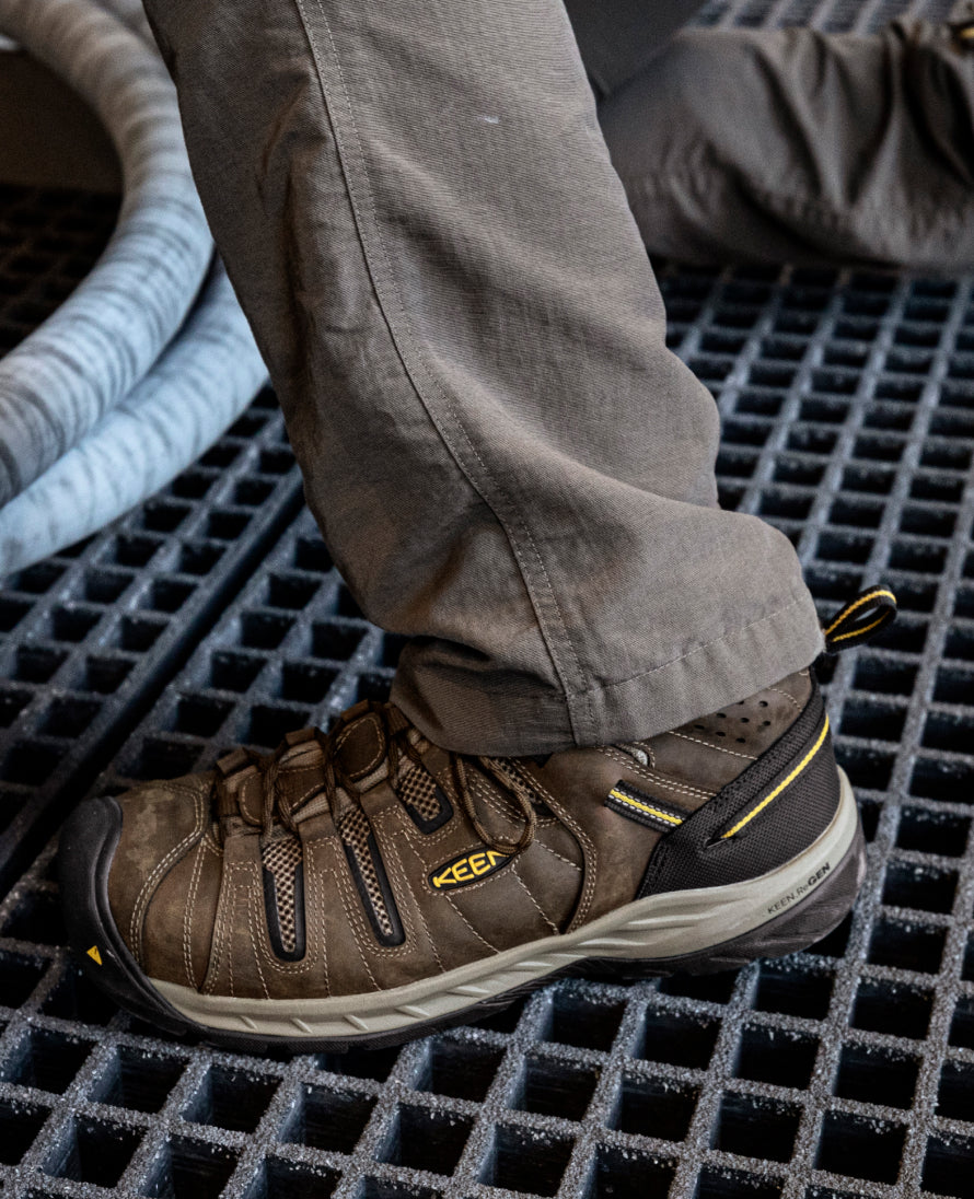 Men's Flint II Boot (Steel Toe) | Cascade Brown/Golden Rod - Image 9