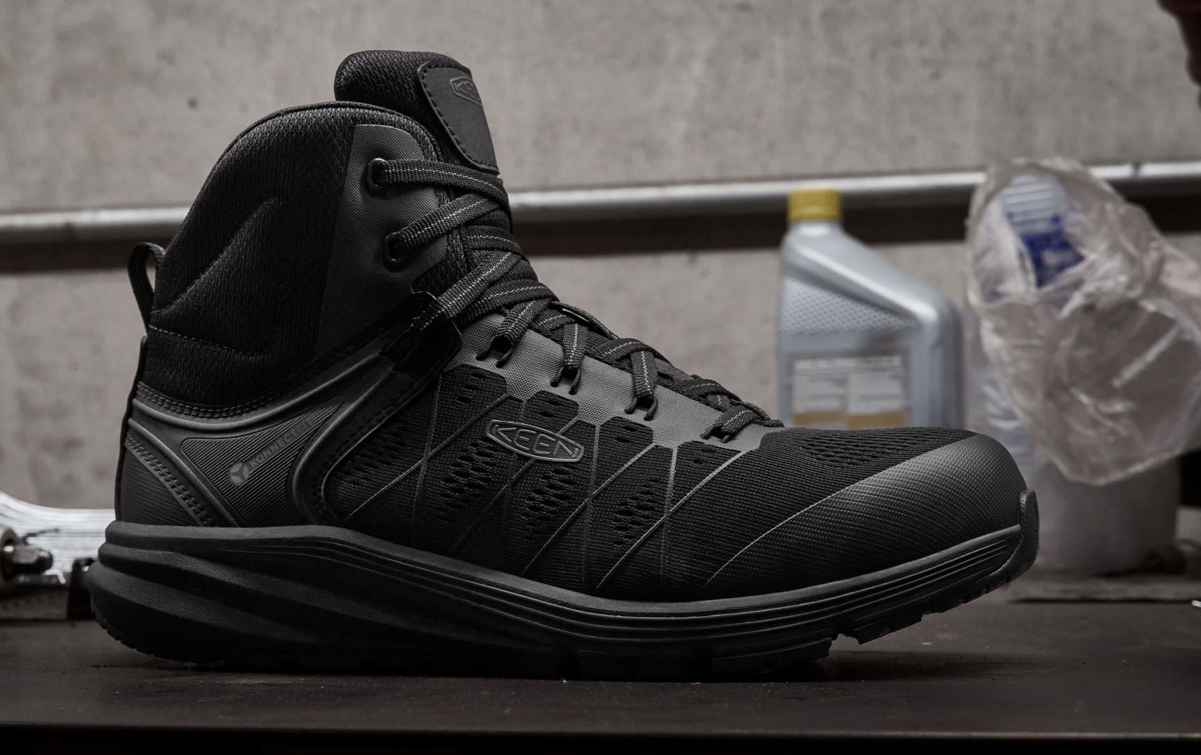 Men's Vista Energy Mid (Carbon Toe) | Black/Raven - Image 6