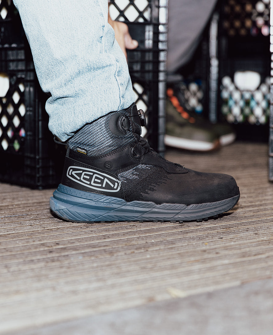 Men's Snapline CF Waterproof Boot (Carbon Toe) | Vintage Indigo/Black - Image 9