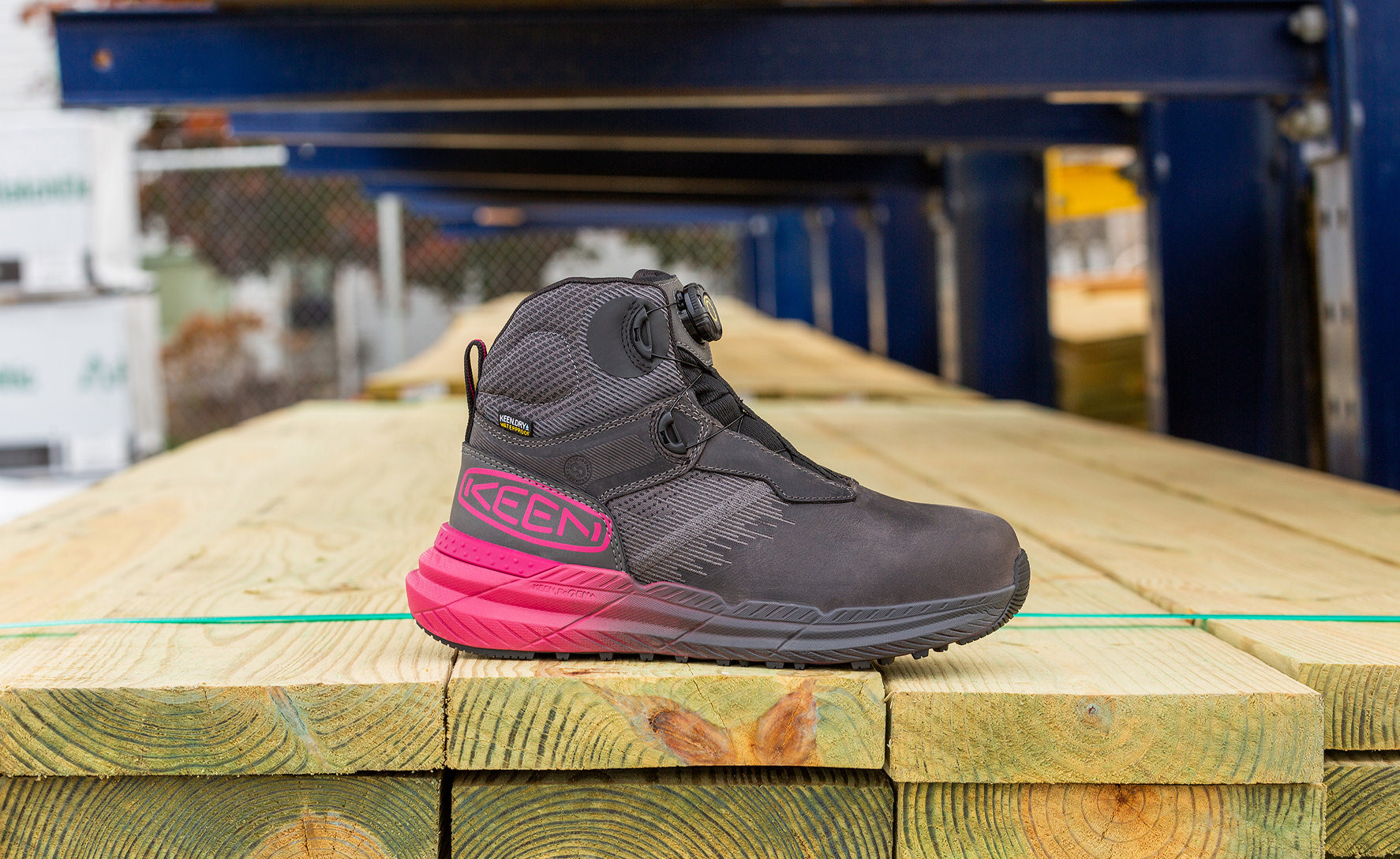 Women's Snapline CF Waterproof Boot (Carbon Toe) | Magnet/Black - Image 7