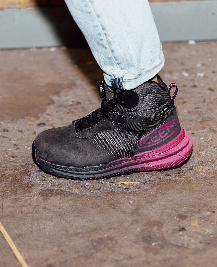 Women's Snapline CF Waterproof Boot (Carbon Toe) | Magnet/Black - Image 9