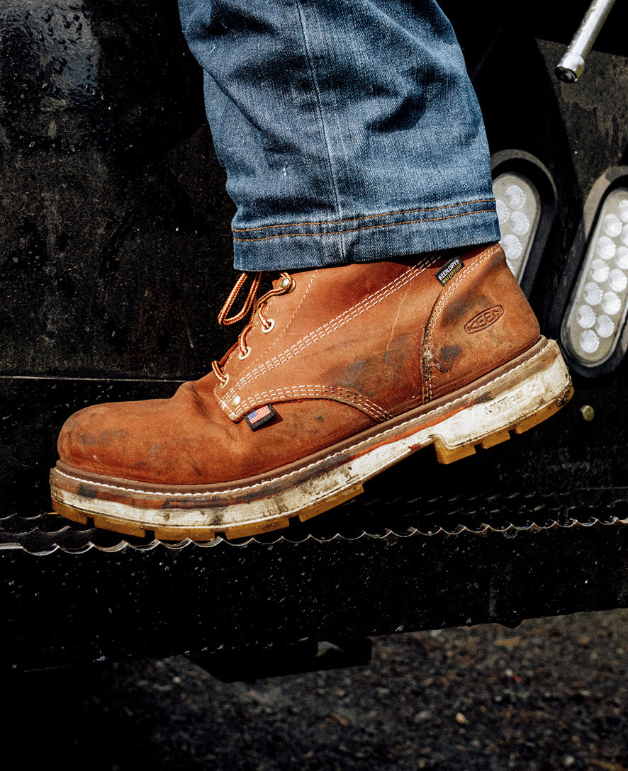 Men's Liberty 6 Waterproof 90?? Heel Boot (Carbon Toe) | Bombay Brown/Gum - Image 9
