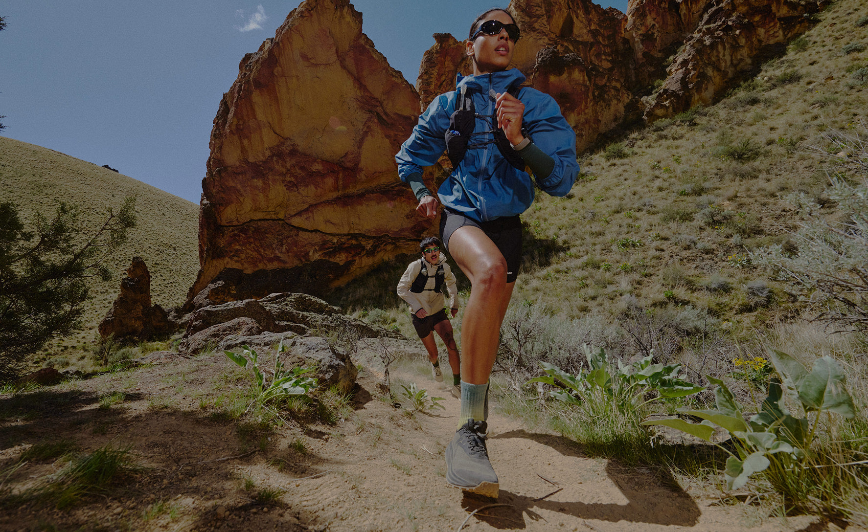 Women's Roam Trail Running Shoe | Aquifer/Mediterranea - Image 7