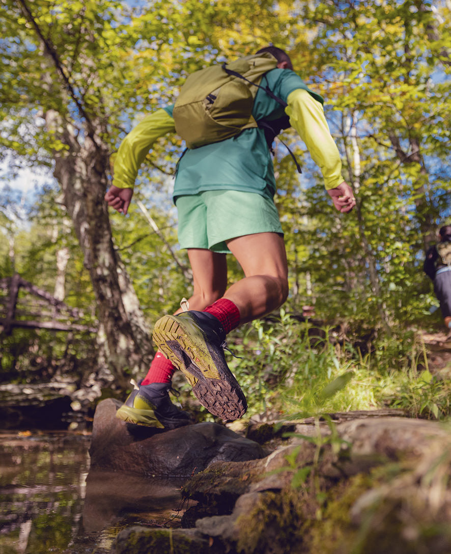 Men's Targhee Apex Waterproof Hiking Boot | Naval Academy/Symphonic Sunset - Image 9
