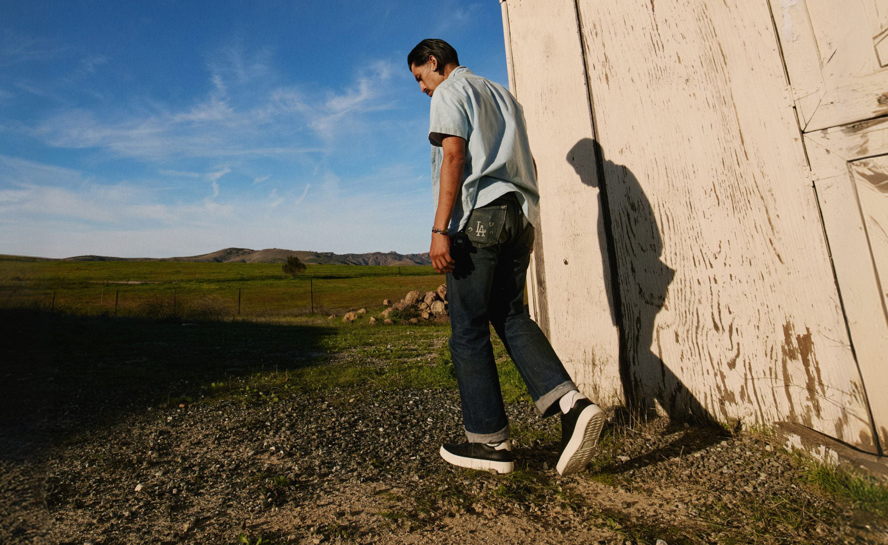 Men's KM4 Leather Sneaker | Birch/Chipmunk - Image 7