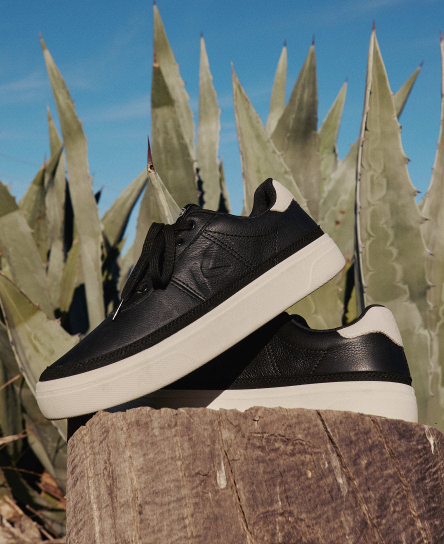 Men's KM4 Leather Sneaker | Birch/Chipmunk - Image 9