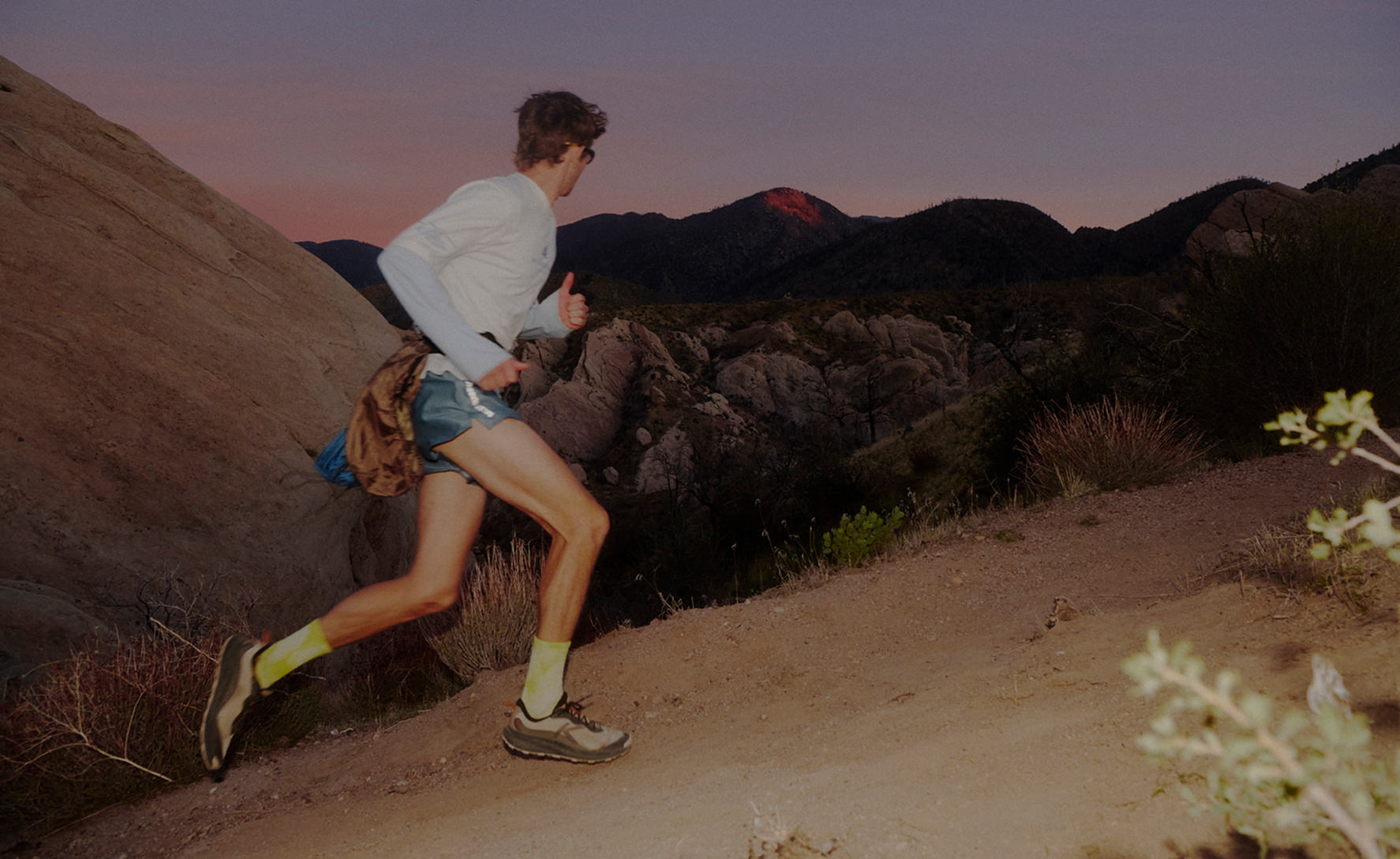 Men's Wander Trail Running Shoe | Safari/Black - Image 7