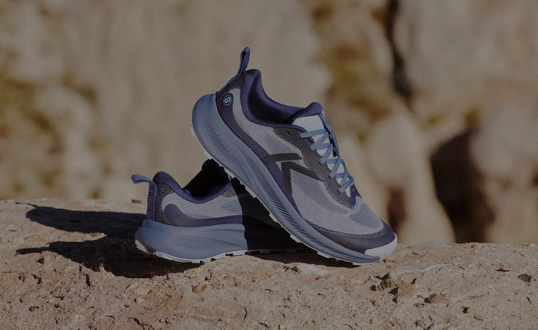 Women's Wander Trail Running Shoe | Vintage Indigo/Skyway - Image 10