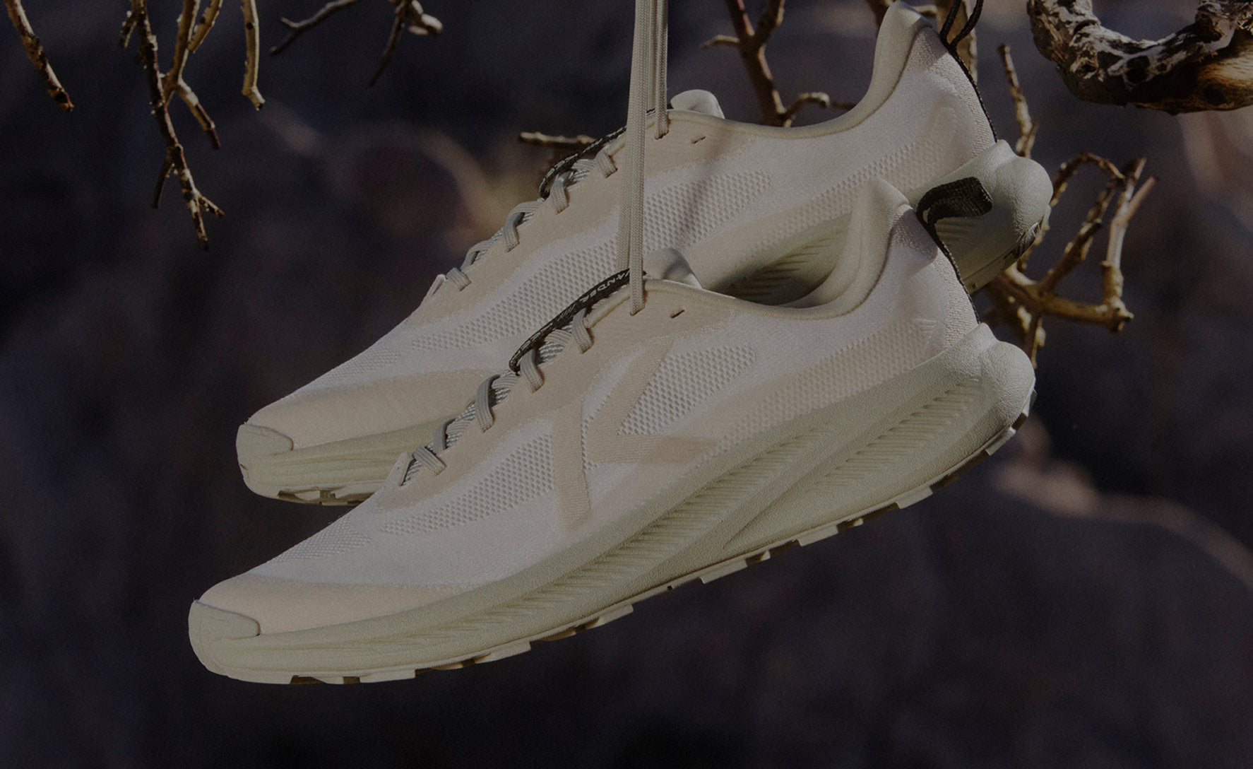 Men's Wander Trail Running Shoe | Star White/Desert Sage - Image 10