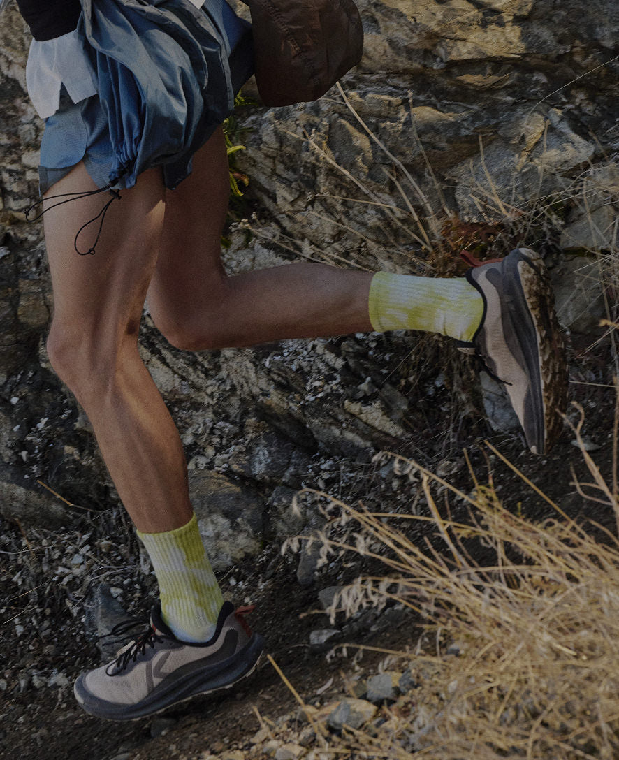 Men's Wander Trail Running Shoe | Fossil Orange/Carrot Curl - Image 9