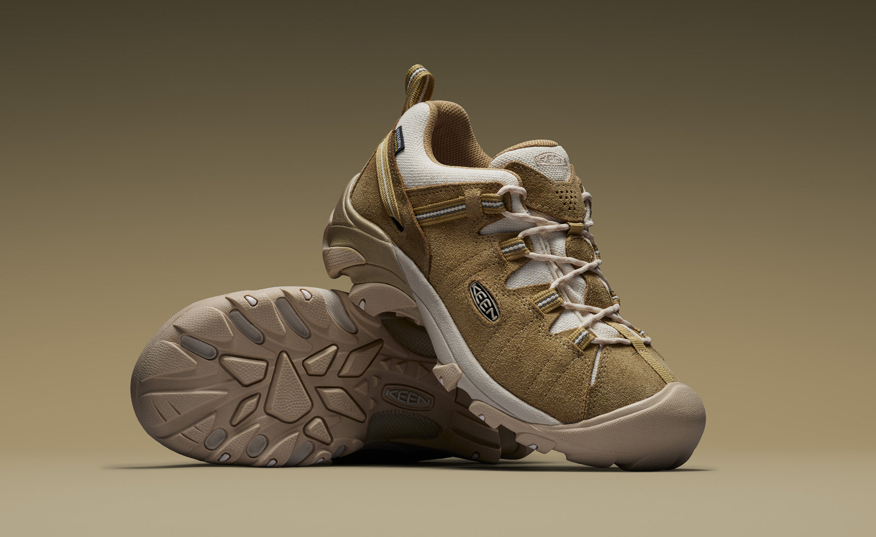 Men's Targhee II Waterproof | Cascade Brown/Golden Yellow - Image 6