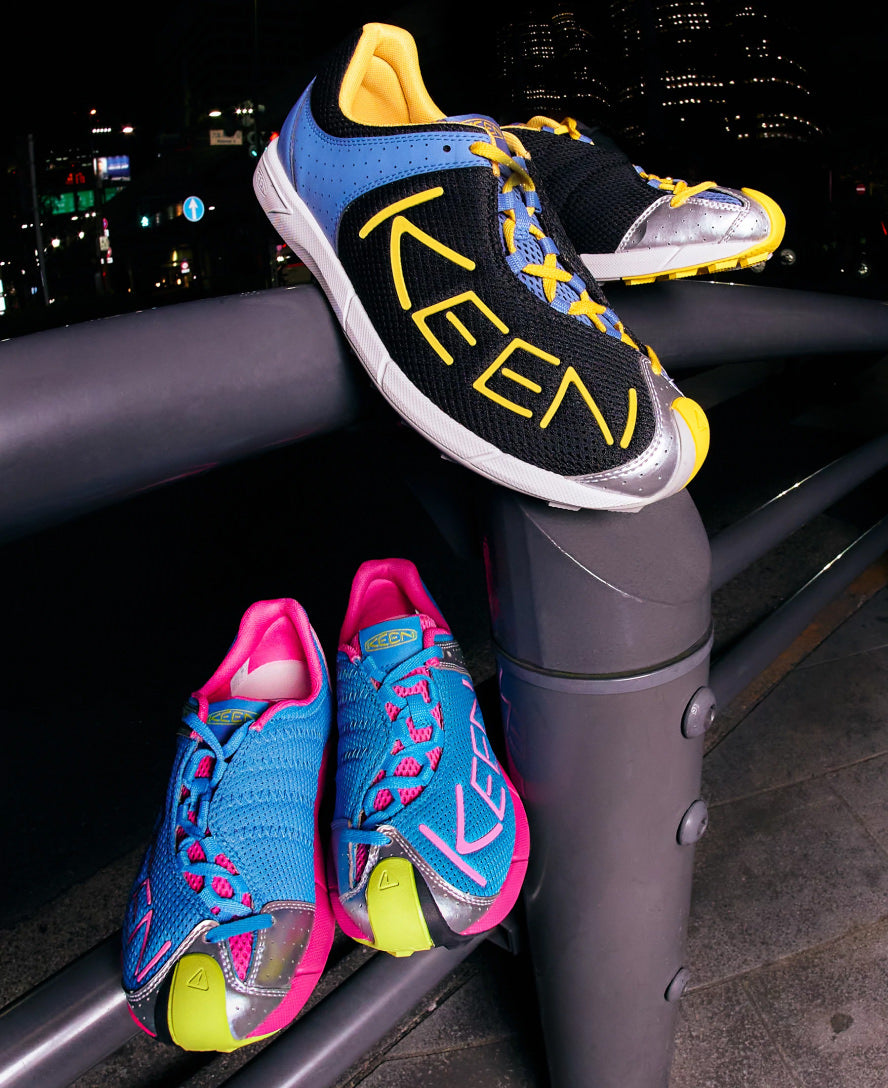 Women's A86 Sneaker | Swedish Blue/Shocking Pink - Image 9