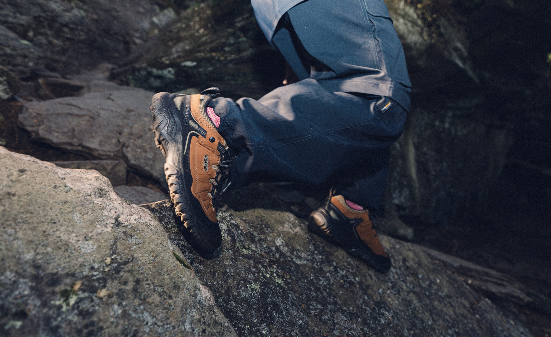 Men's Targhee IV Waterproof Hiking Shoe | Magnet/Black - Image 7