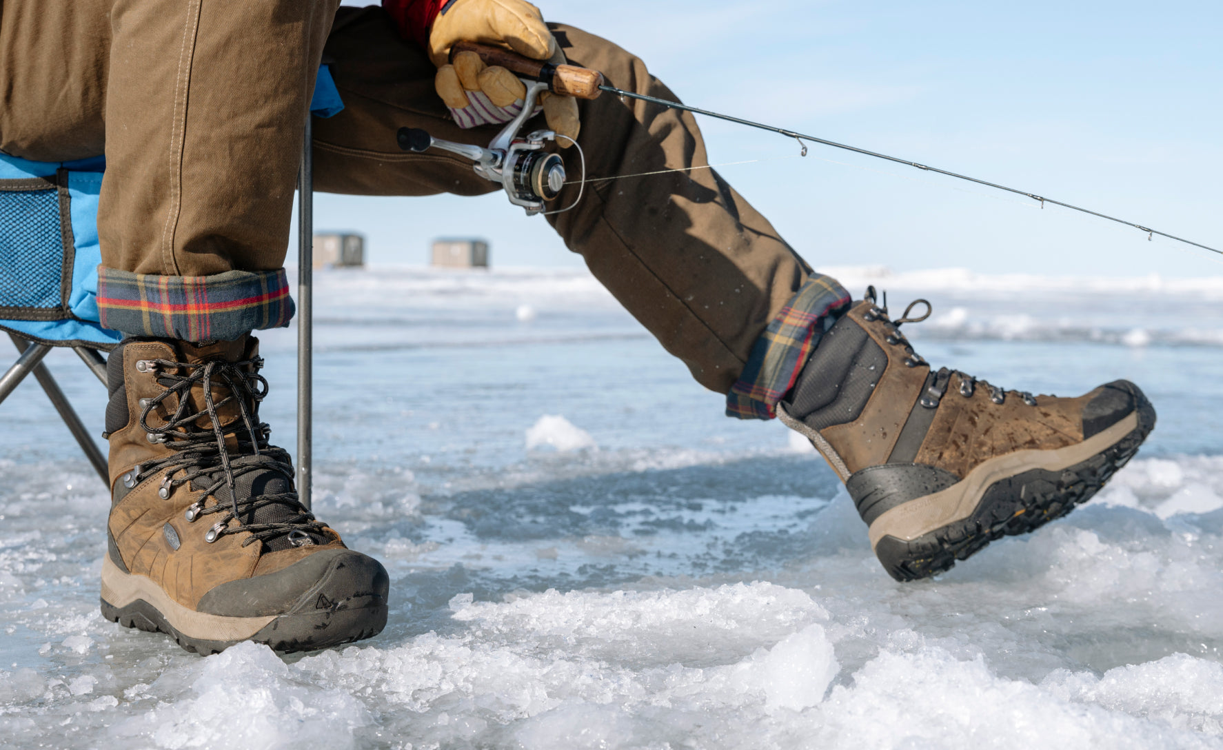 Men's Revel IV High Polar Waterproof Boot | Magnet/Red Carpet - Image 6