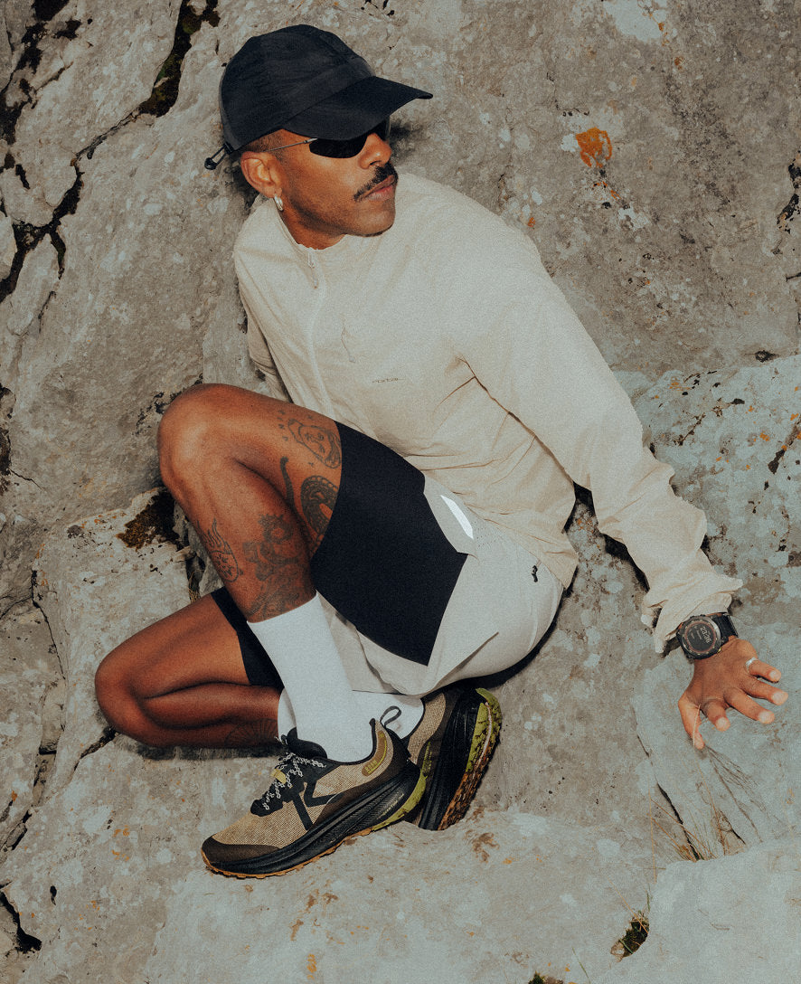 Men's Roam Trail Running Shoe | Naval Academy/Symphonic Sunset - Image 9