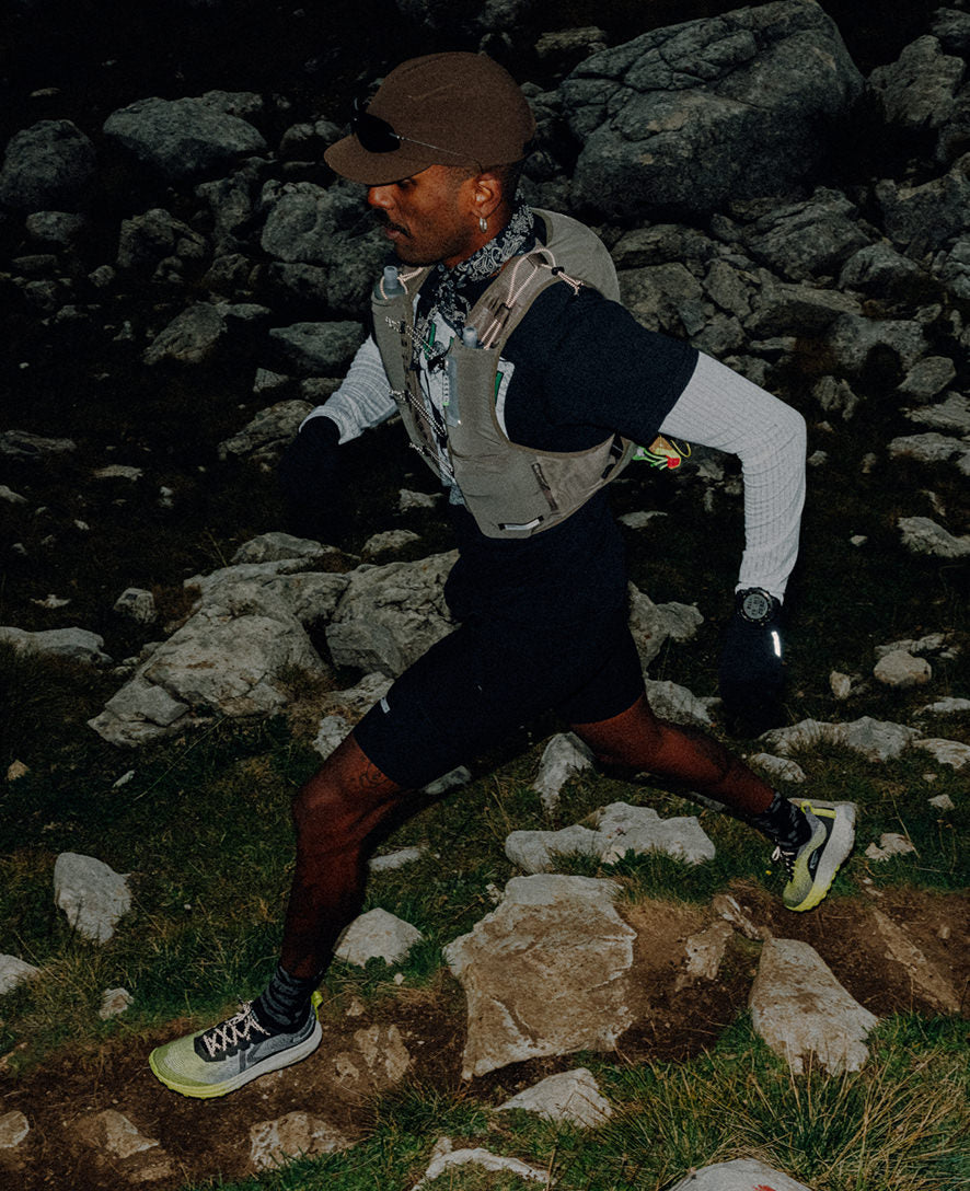 Men's Seek Trail Running Shoe | Willowherb/Orange Peel - Image 9