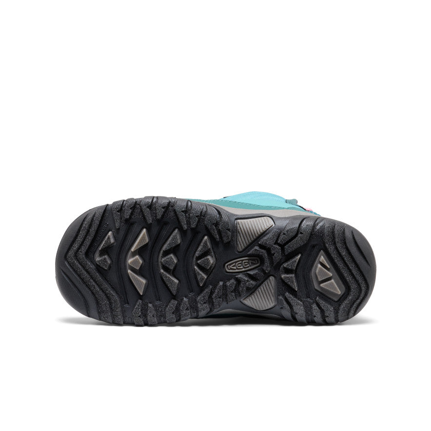 Big Kids' Puffrider Waterproof Winter Boot | Brittany Blue/Cashmere Rose - Image 6
