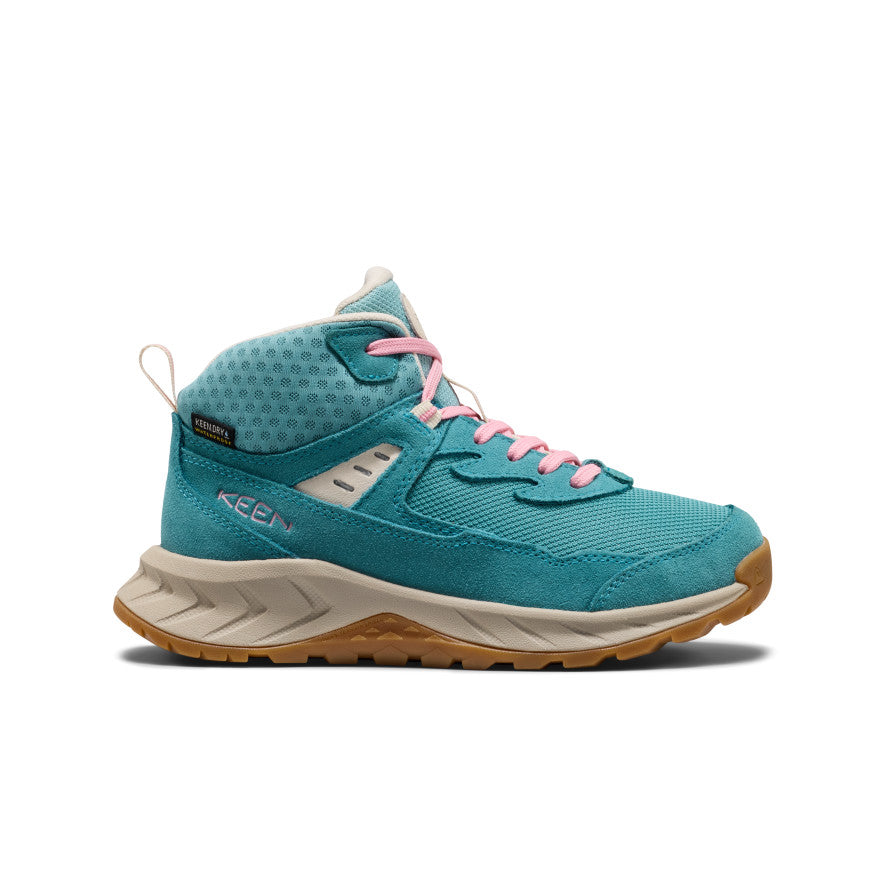 Big Kids' Hightrail Waterproof Hiking Boot | Brittany Blue/Cashmere Rose