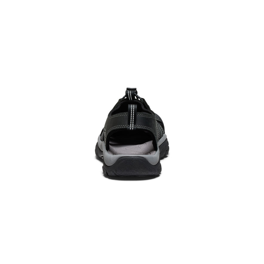 Men's Newport Leather Sandal | Black/Steel Grey - Image 5