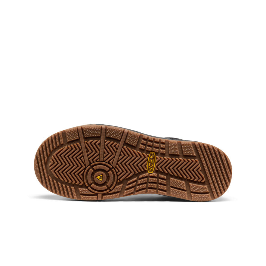 Women's Kenton Work Shoe (Carbon Toe) | Black/Gum - Image 6